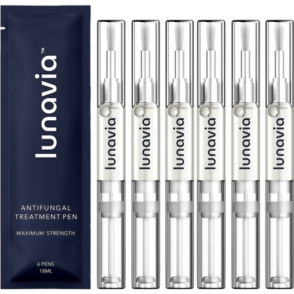 Lunavia Antifungal Pen – Cures Most Athlete’s Foot, Jock Itch, and Ringworm - 25% Undecylenic Acid with added Tea Tree, Jojoba, Clove Bud Oils & Aloe- 1-Pack Twist Pen(3ML Volume)