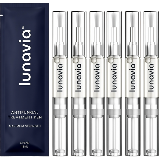 Lunavia Antifungal Pen – Cures Most Athlete’s Foot, Jock Itch, and Ringworm - 25% Undecylenic Acid with added Tea Tree, Jojoba, Clove Bud Oils & Aloe- 1-Pack Twist Pen(3ML Volume)